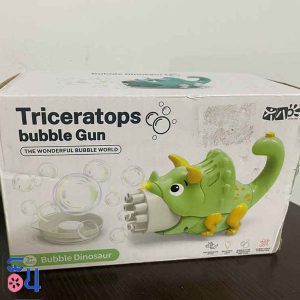 دستگاه حباب ساز triceratops bubble gun