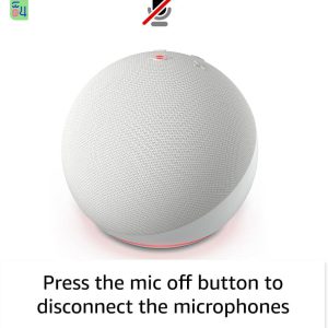 تخفیف ویژه دستیار صوتی آمازون مدل Echo Dot 5th Generation سفید