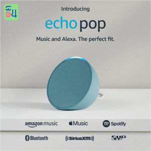 فروش ویژه اسپیکر هوشمند آمازون مدل ECHO POP رنگ آبی