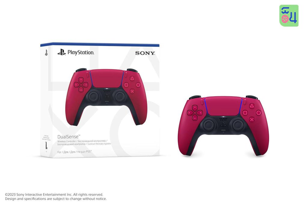 PlayStation DualSense Wireless Controller – Cosmic Red-1