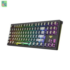 کیبورد شارژی وایرلس و بلوتوث گیمینگ آئولا مدل AULA F2183