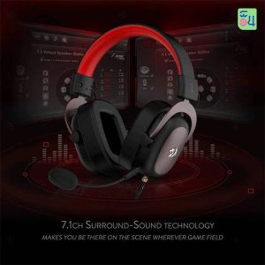 هدفون مخصوص بازی ردراگون مدل Zeus X H510 RGB